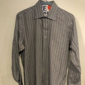 Donald Trump collection button down dress shirt with French cuff